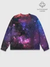 Мужской свитшот базовый / Космическое небо