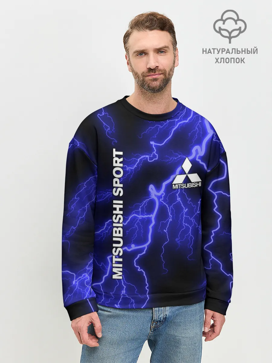 Мужской свитшот базовый / MITSUBISHI