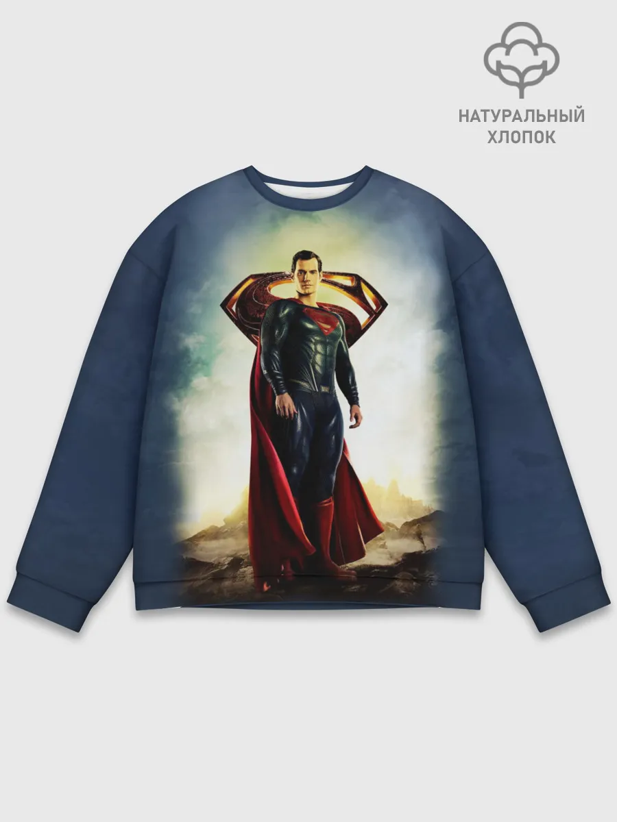 Мужской свитшот базовый / Superman