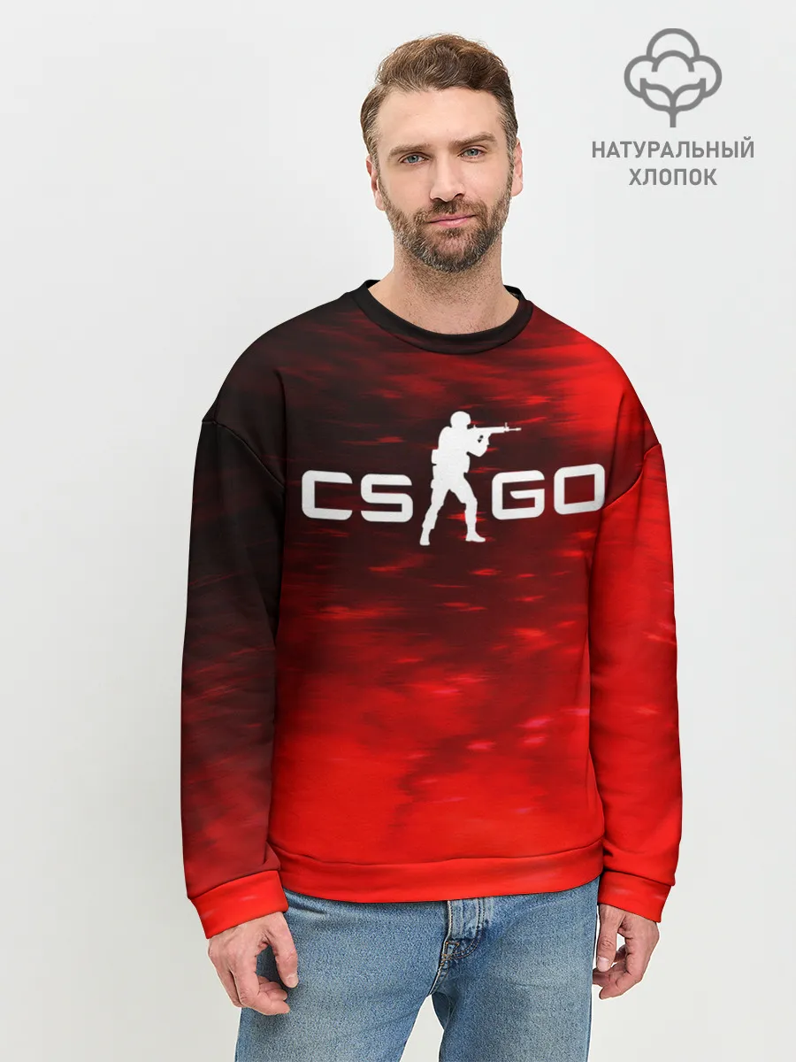 Мужской свитшот базовый / CS GO | КС ГО