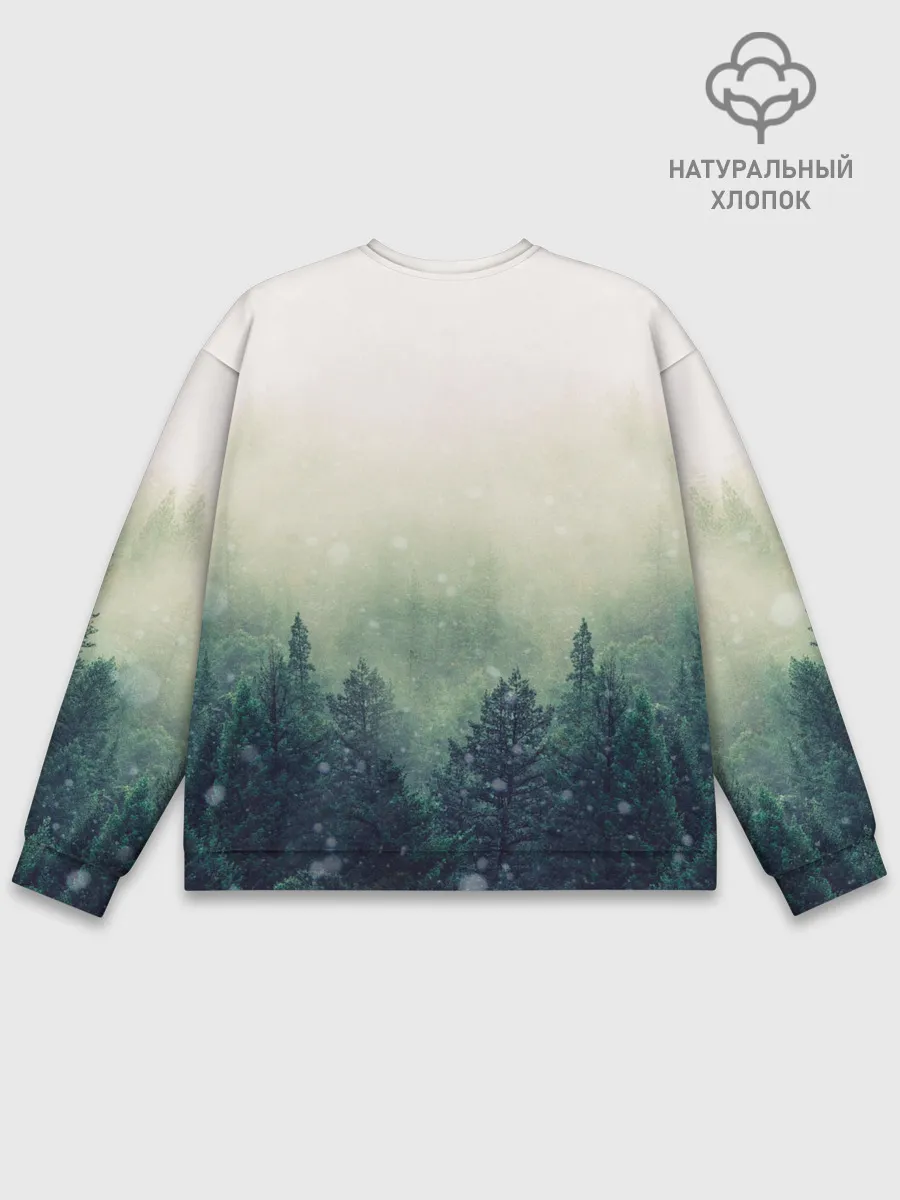 Мужской свитшот базовый / Волк