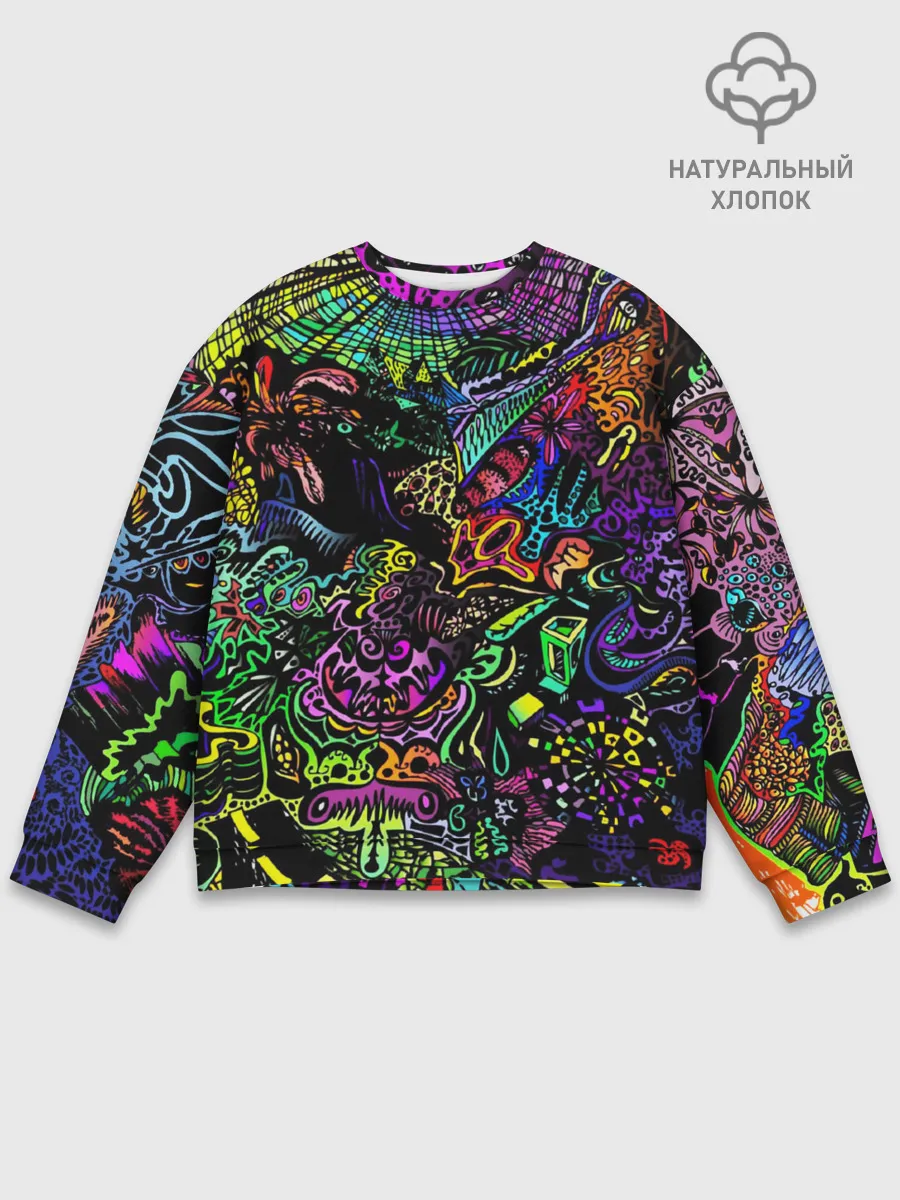 Мужской свитшот базовый / PSYHODELIC