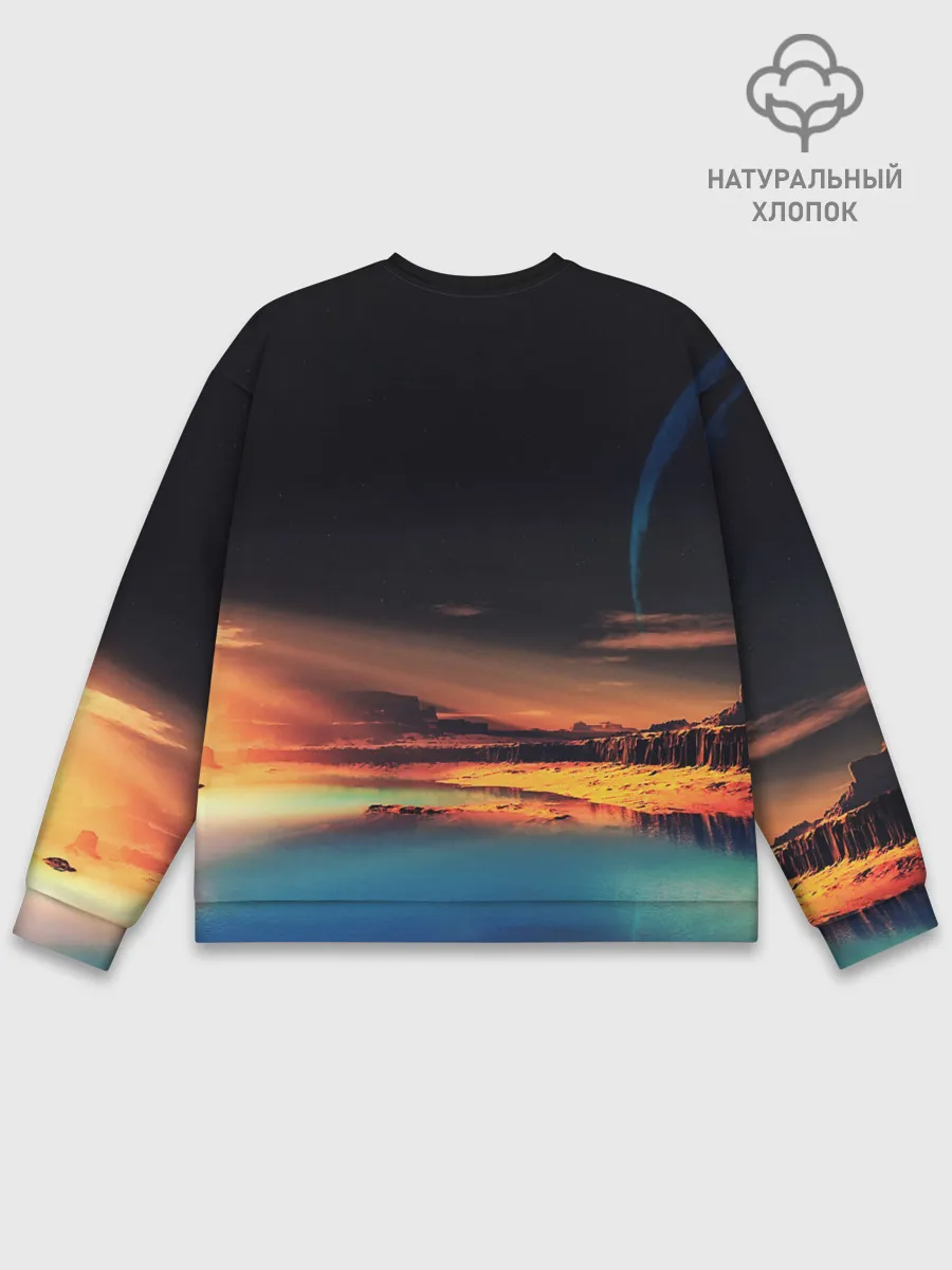 Мужской свитшот базовый / Марс