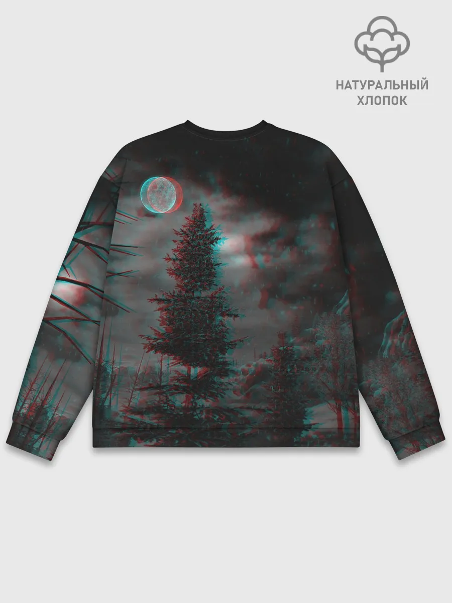 Мужской свитшот базовый / Siren Head Horror