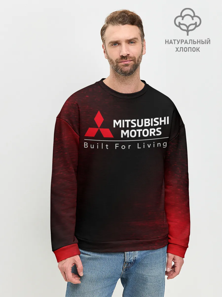 Мужской свитшот базовый / MITSUBISHI / МИТСУБИСИ