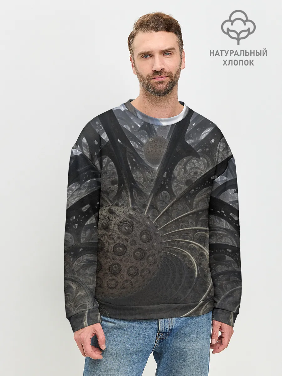 Мужской свитшот базовый / Fracta