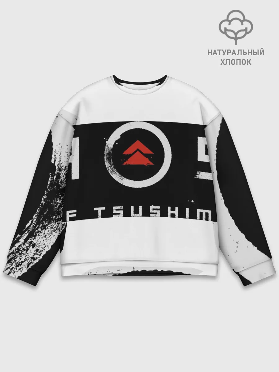 Мужской свитшот базовый / Ghost of Tsushima