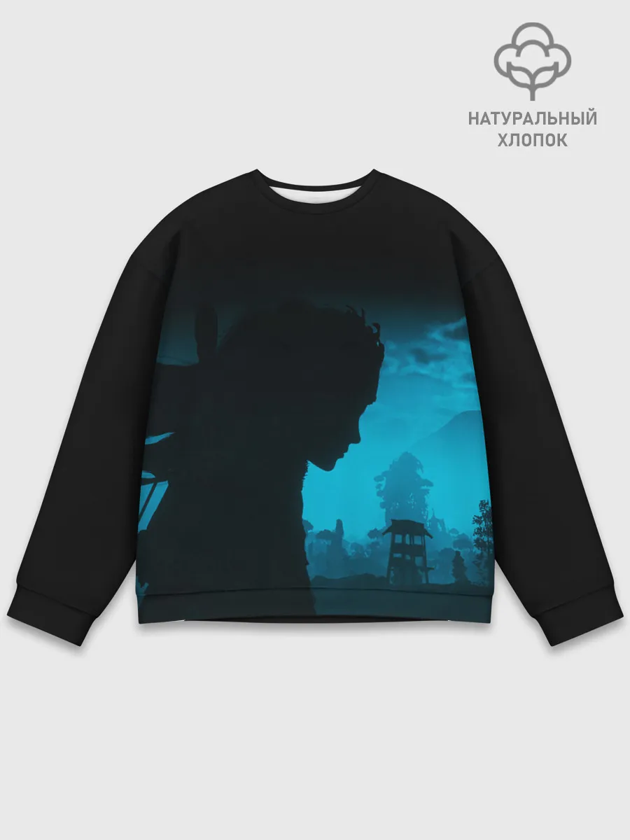 Мужской свитшот базовый / Horizon Zero Dawn