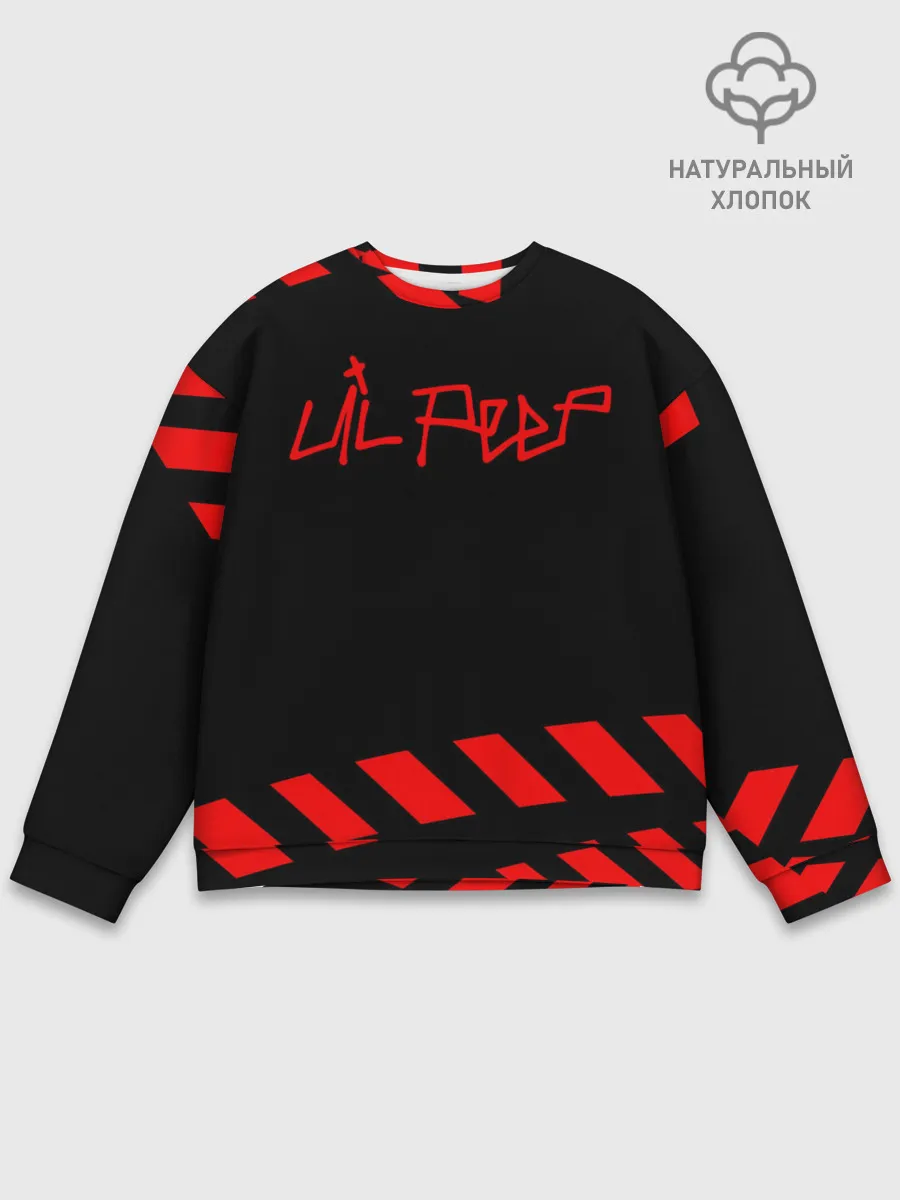 Мужской свитшот базовый / Lil Peep