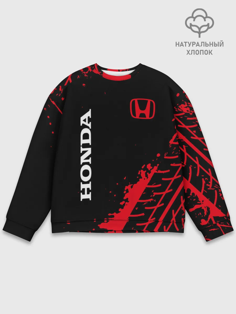 Мужской свитшот базовый / HONDA / ХОНДА