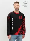 Мужской свитшот базовый / HONDA / ХОНДА