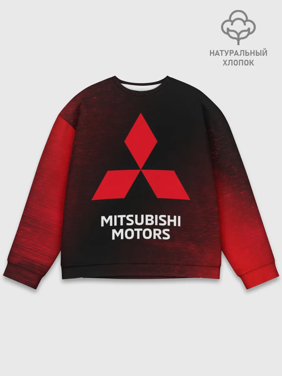 Мужской свитшот базовый / MITSUBISHI / МИТСУБИСИ