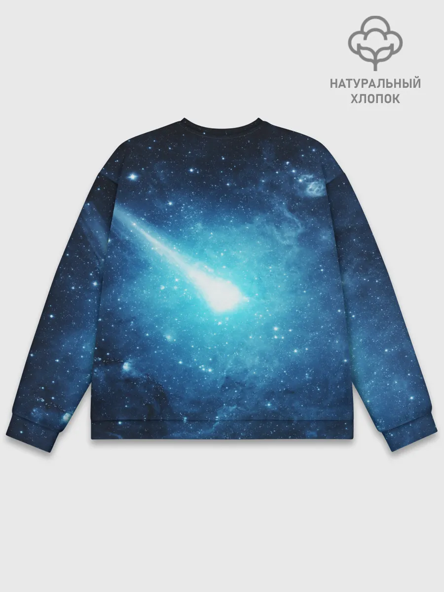 Мужской свитшот базовый / Комета