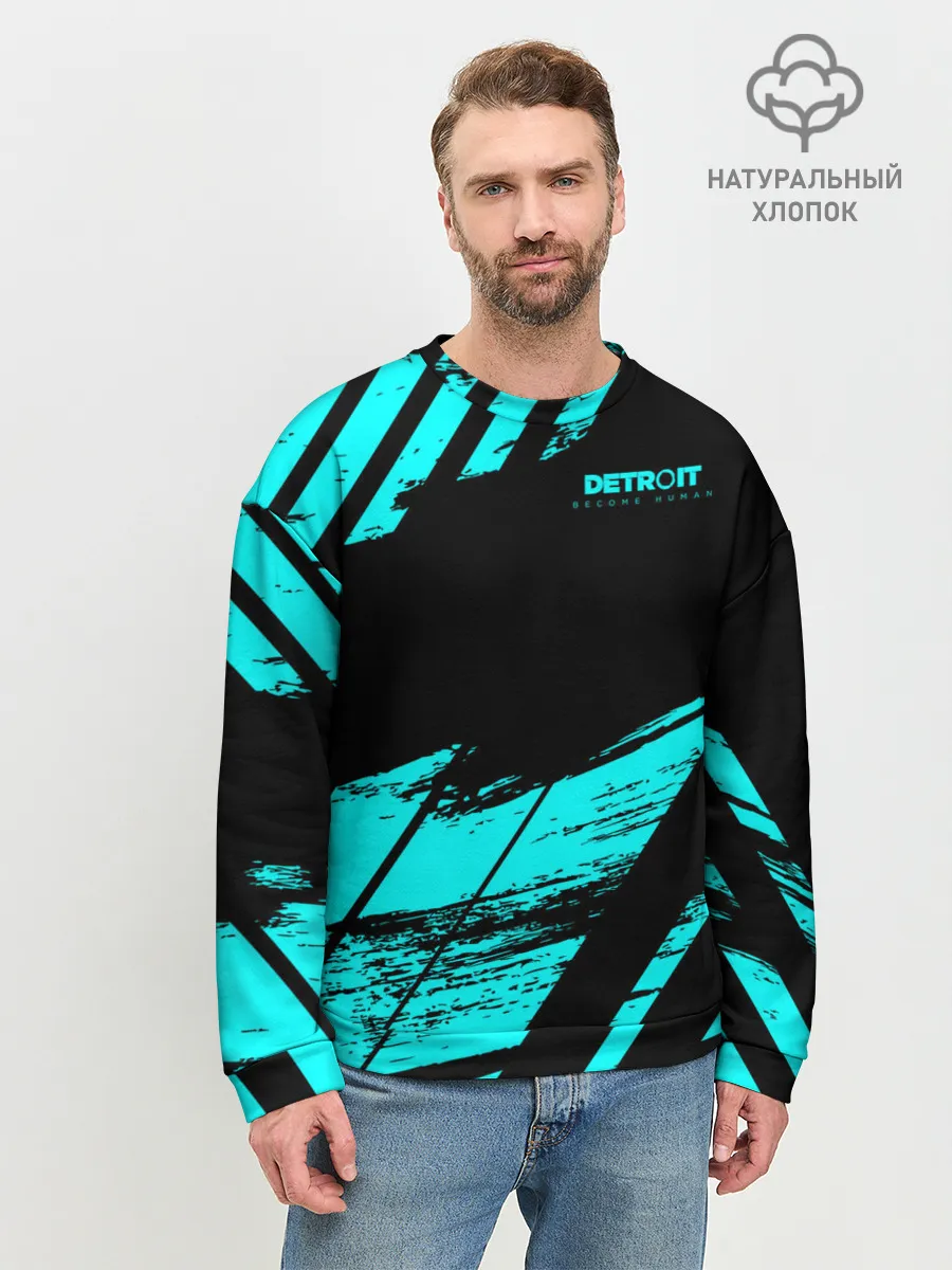 Мужской свитшот базовый / Detroit: Become Human