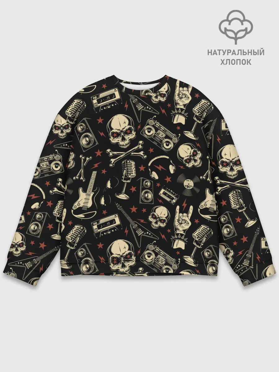 Мужской свитшот базовый / Рок!