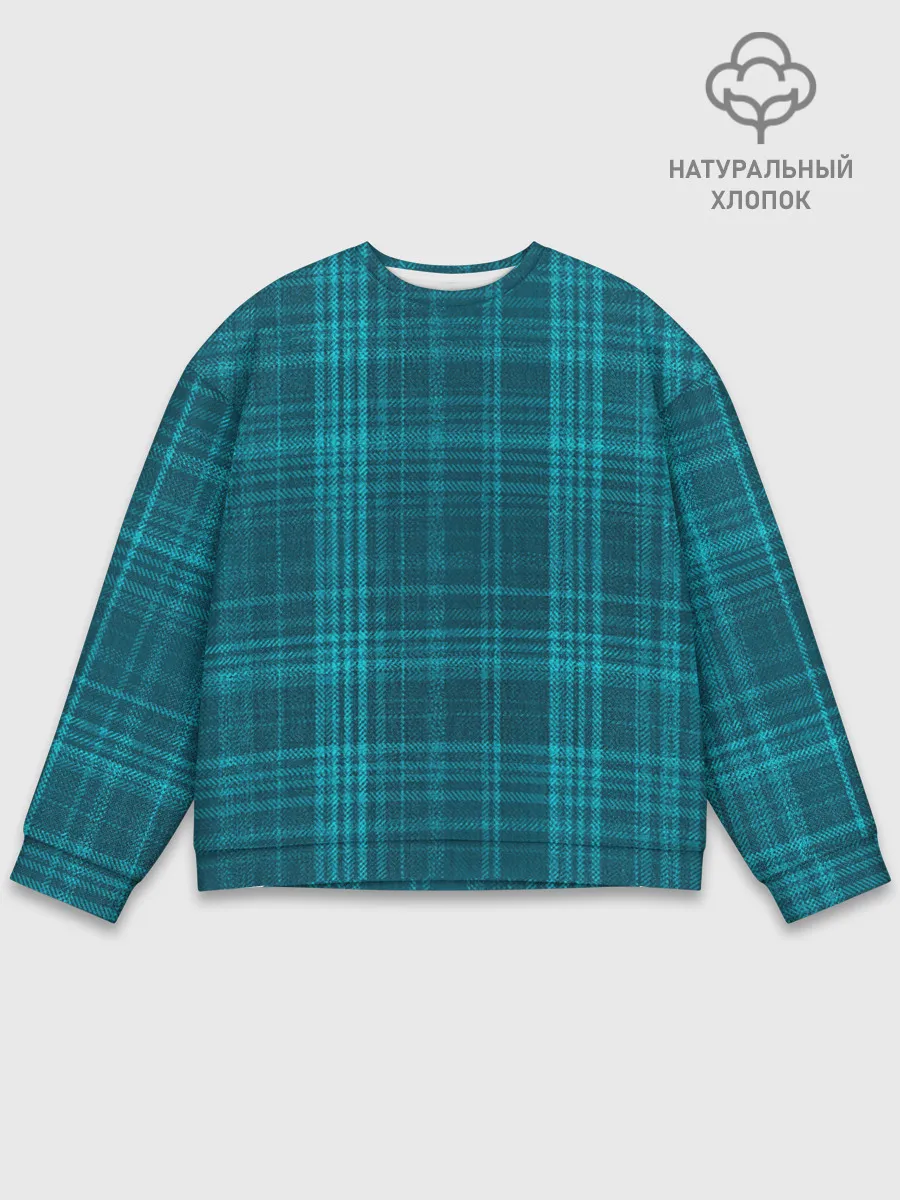 Мужской свитшот базовый / Зеленая форма