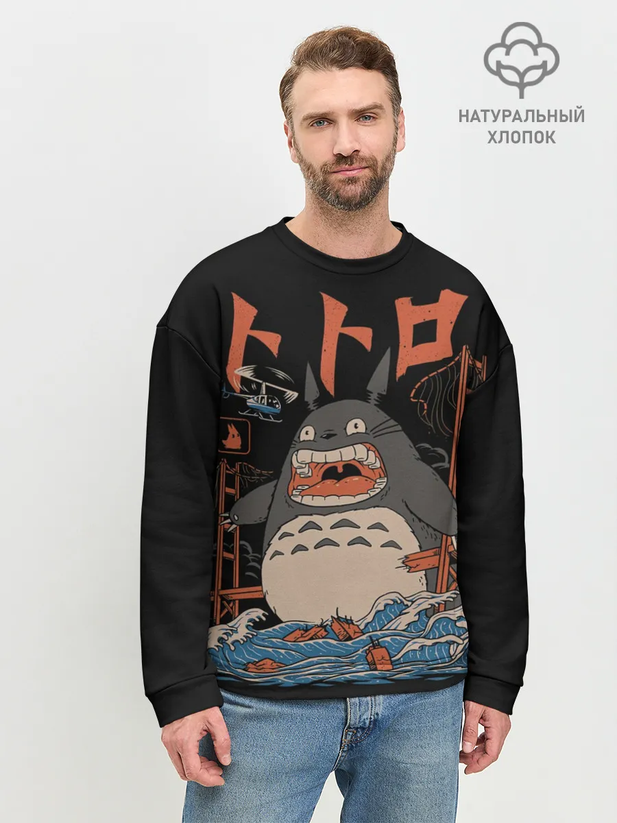 Мужской свитшот базовый / Тоторо Кайдзю