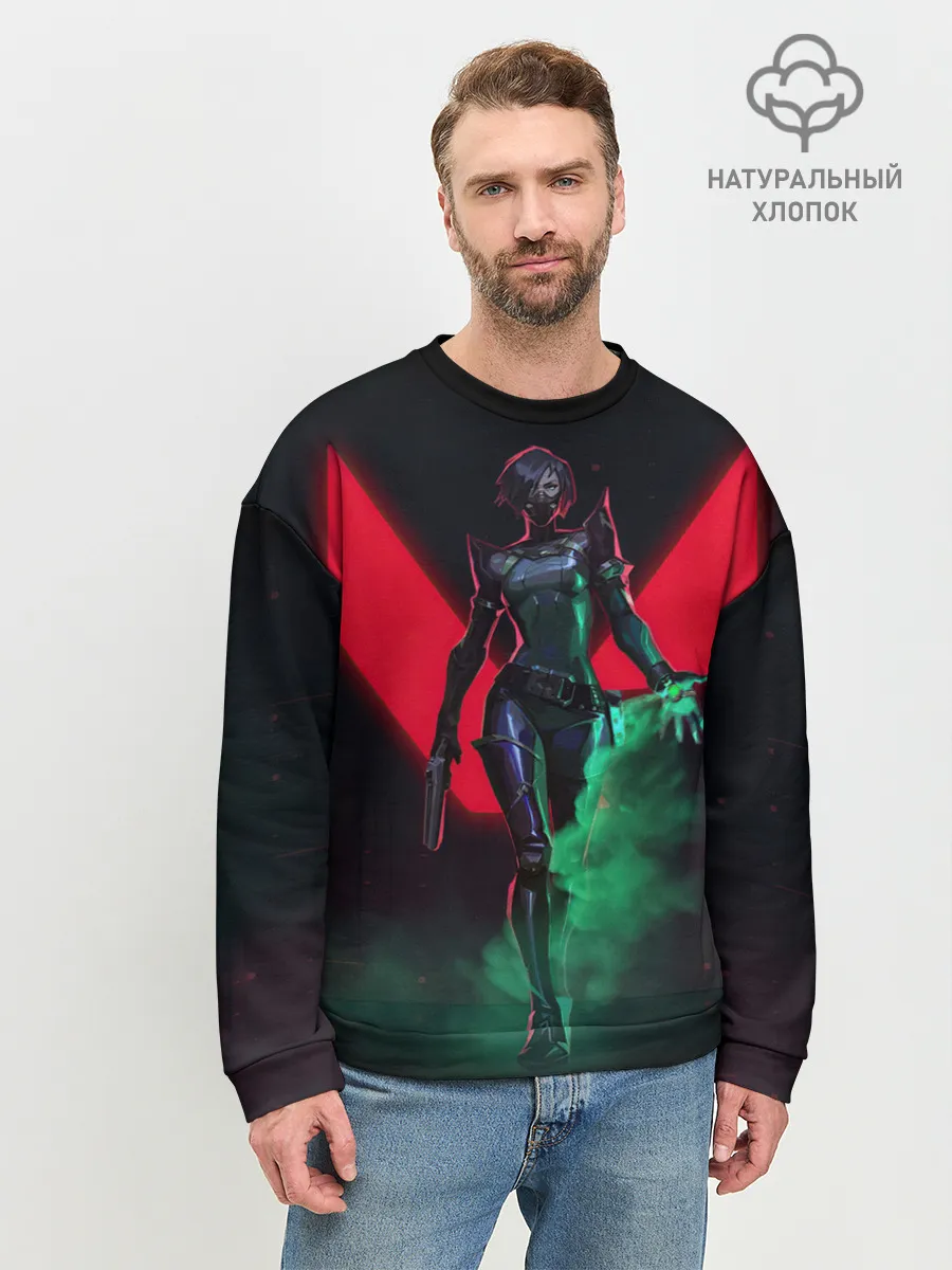 Мужской свитшот базовый / Viper Valorant