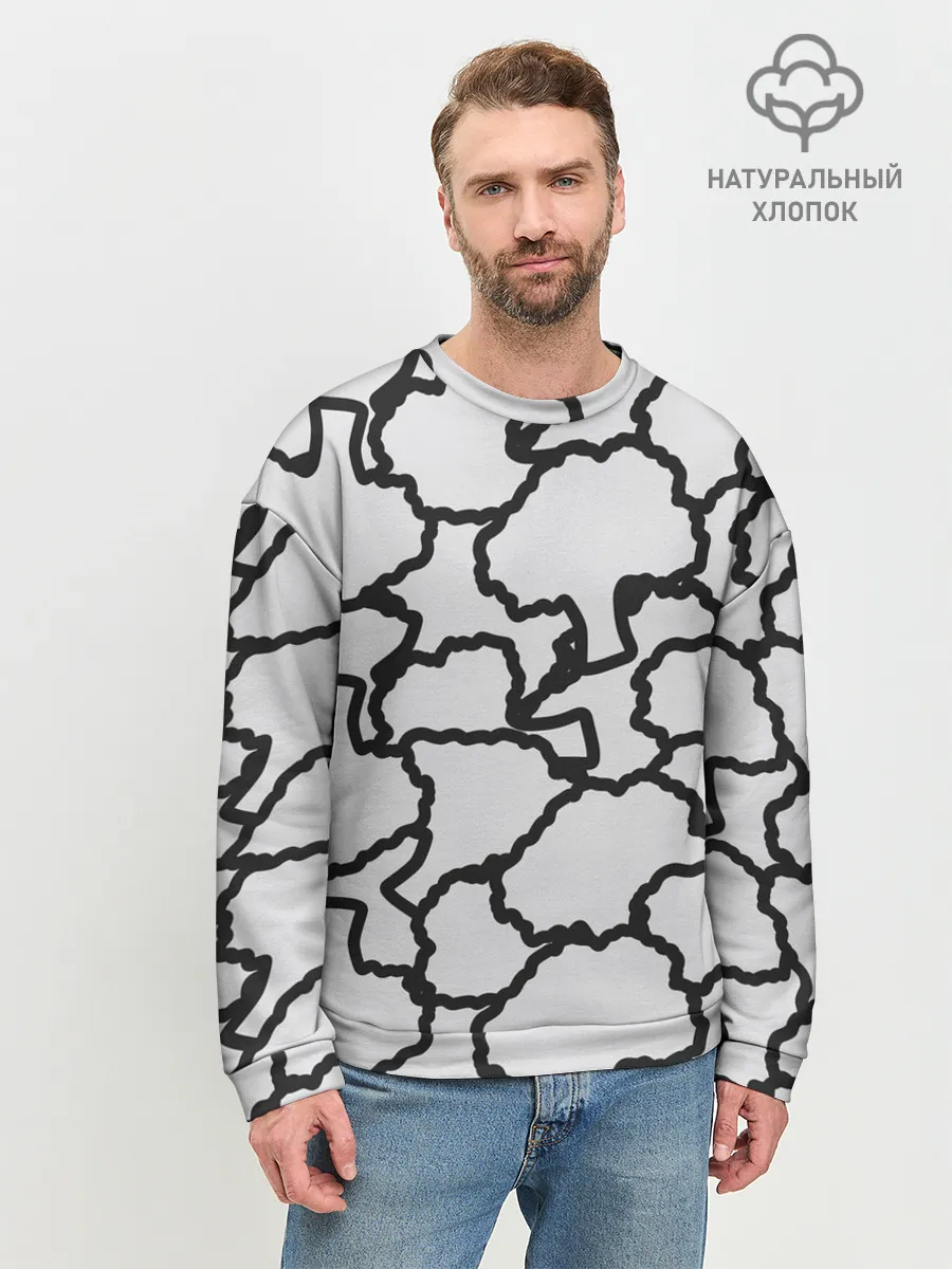 Мужской свитшот базовый / БРОККОЛИ