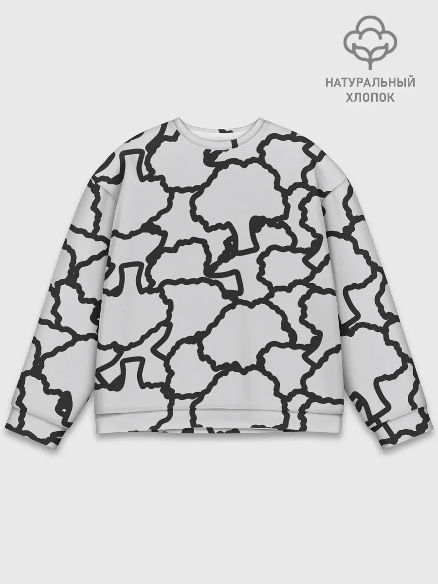 Мужской свитшот базовый / БРОККОЛИ