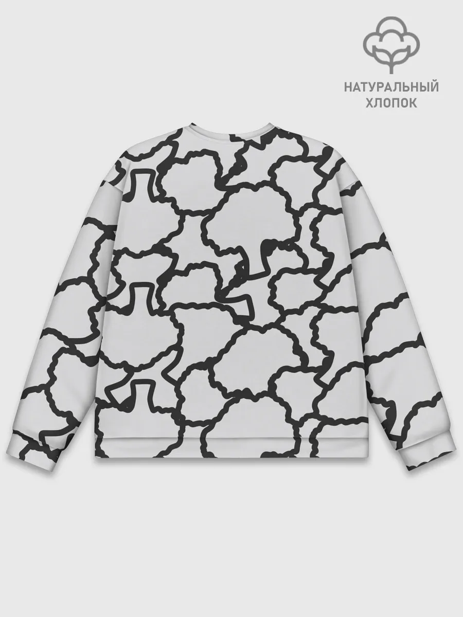 Мужской свитшот базовый / БРОККОЛИ