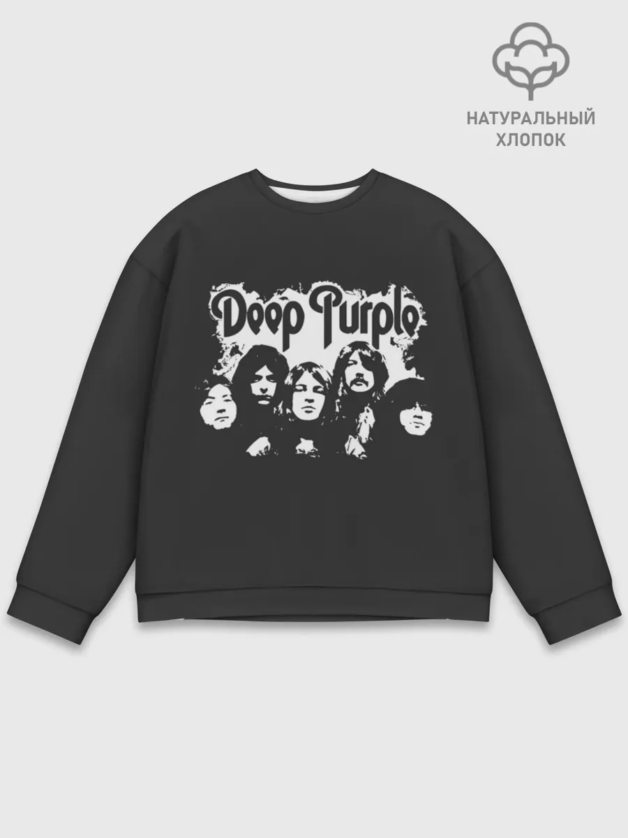 Мужской свитшот базовый / Deep Purple