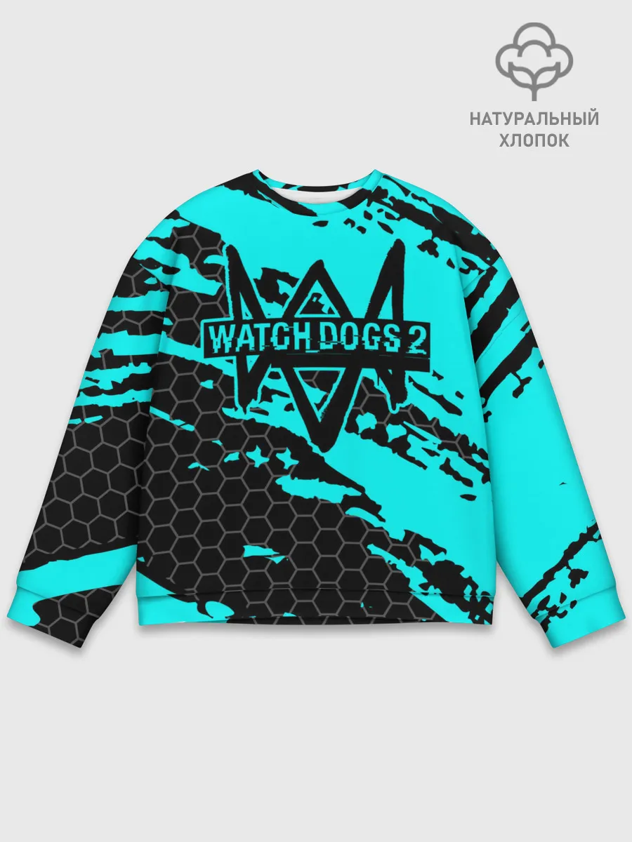 Мужской свитшот базовый / WATCH DOGS