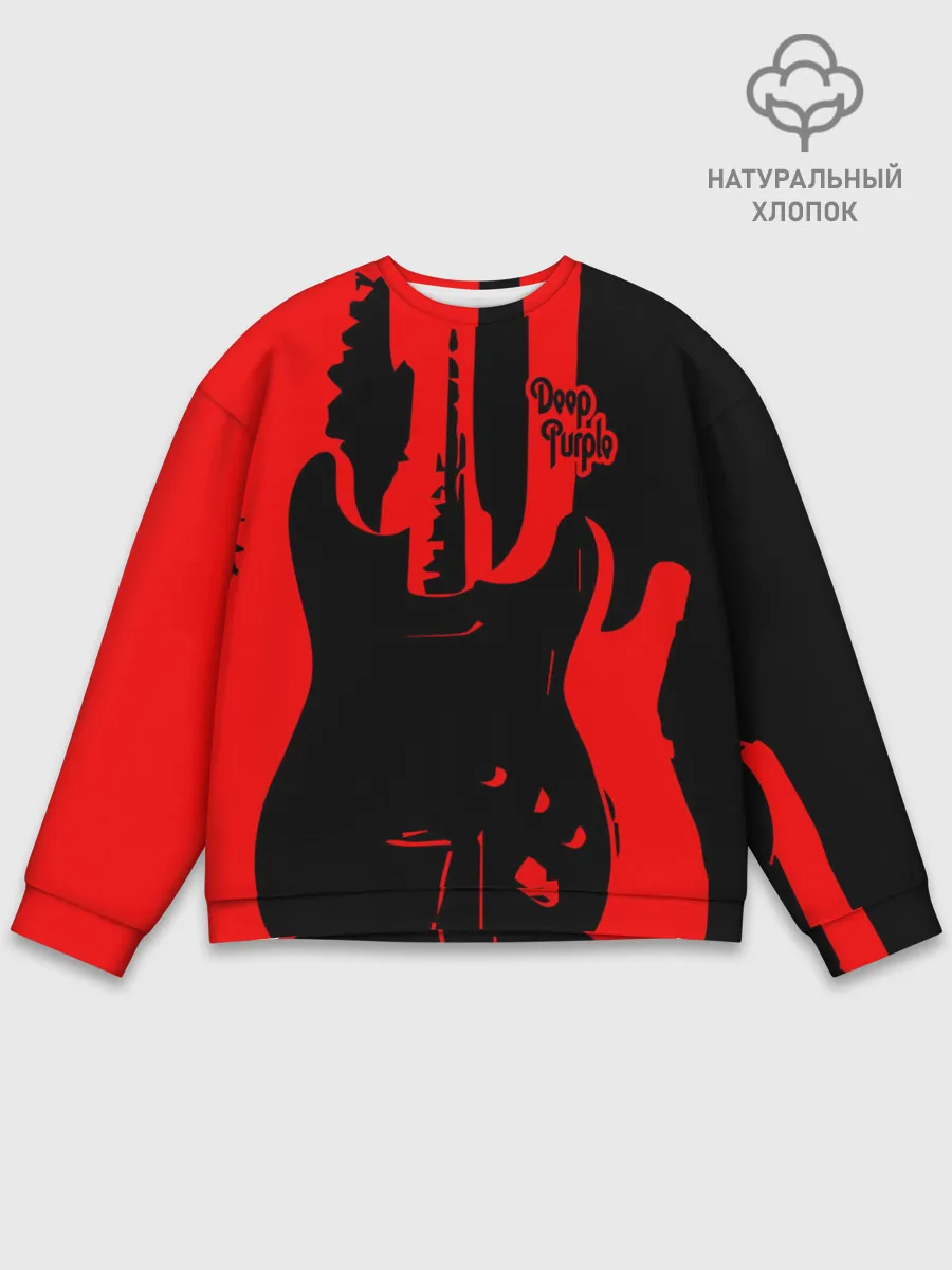 Мужской свитшот базовый / Deep Purple