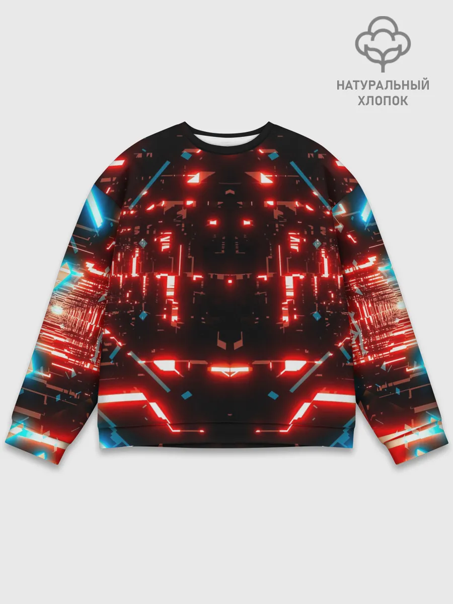 Мужской свитшот базовый / Neon Lights