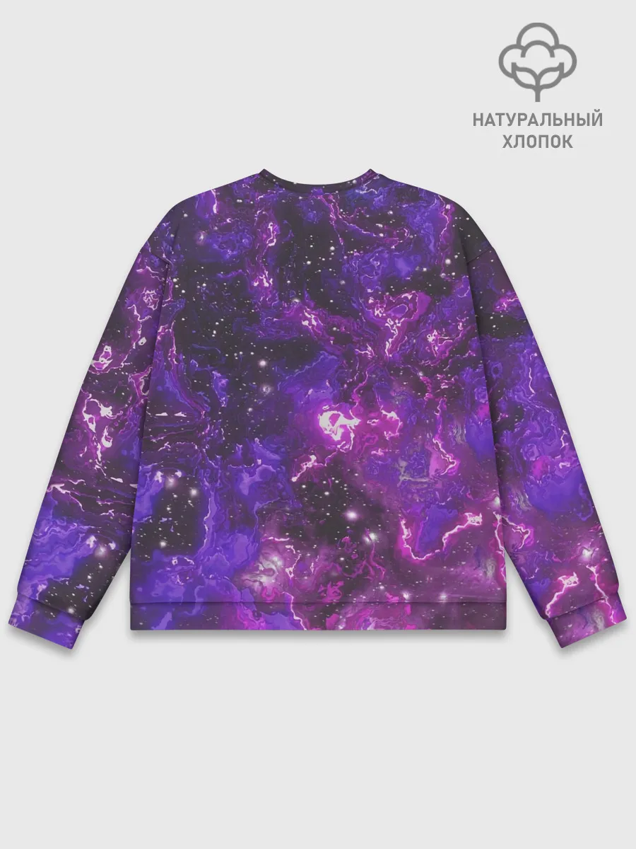 Мужской свитшот базовый / Галактика