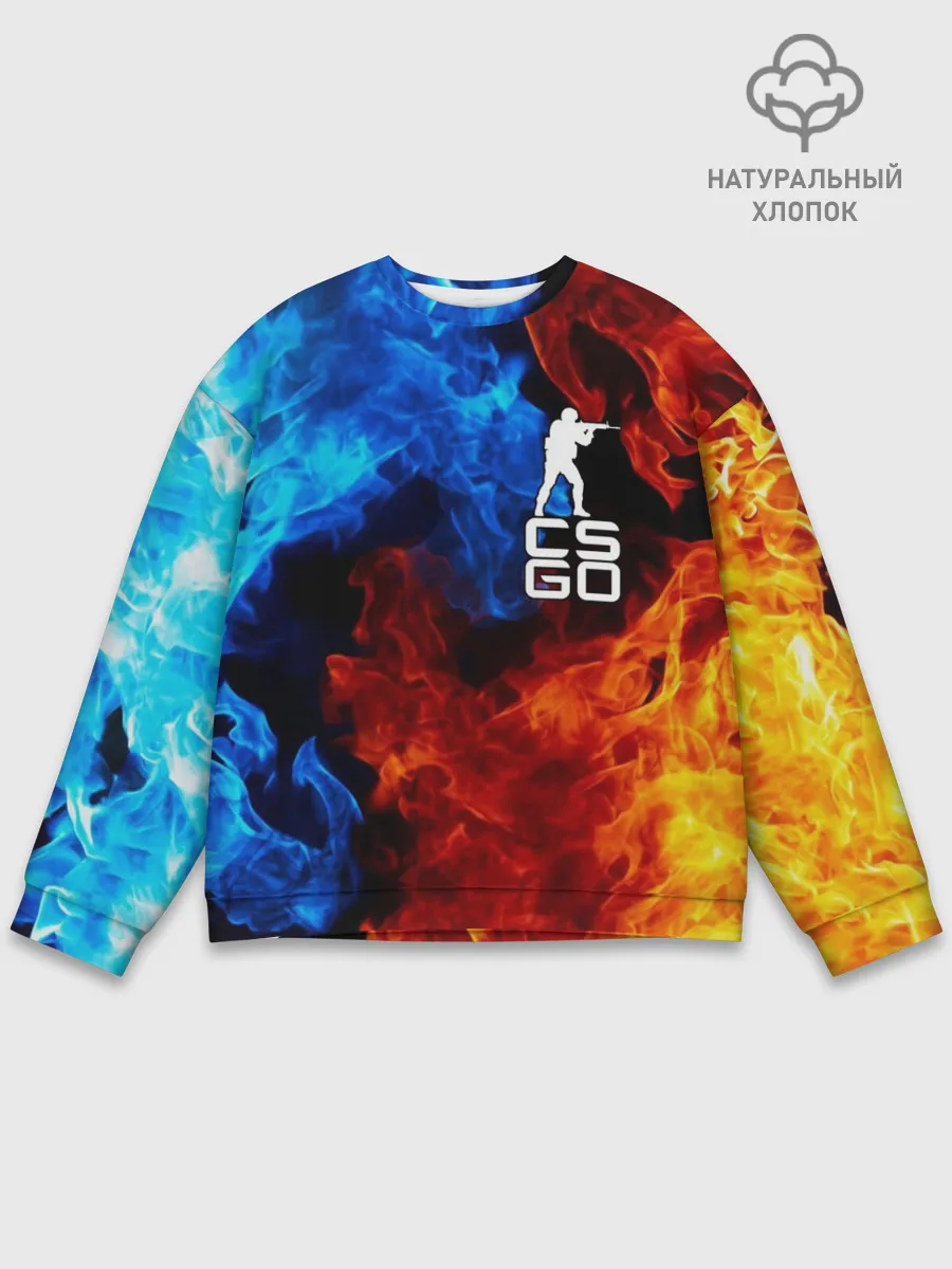 Мужской свитшот базовый / COUNTER STRIKE