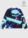Мужской свитшот базовый / Blue Neons