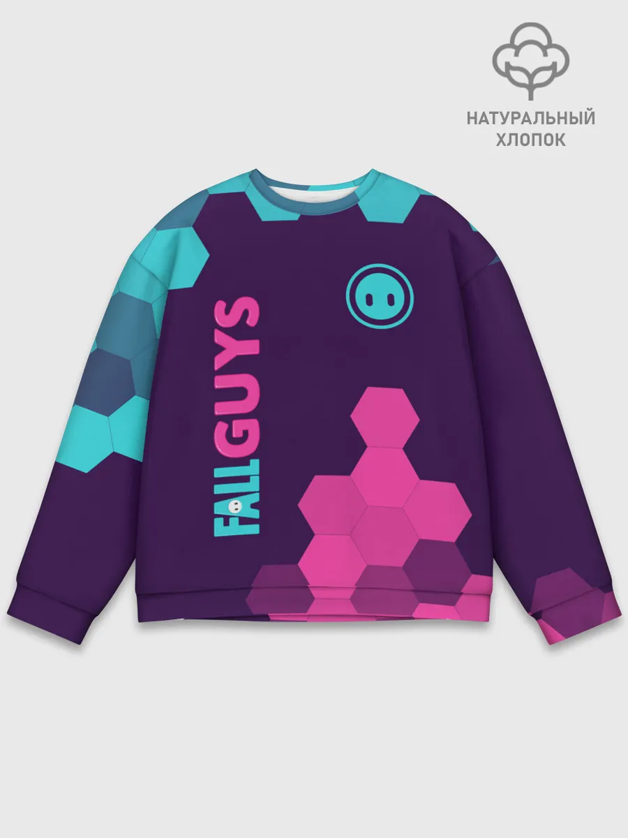 Мужской свитшот базовый / FALL GUYS / ФОЛ ГАЙС