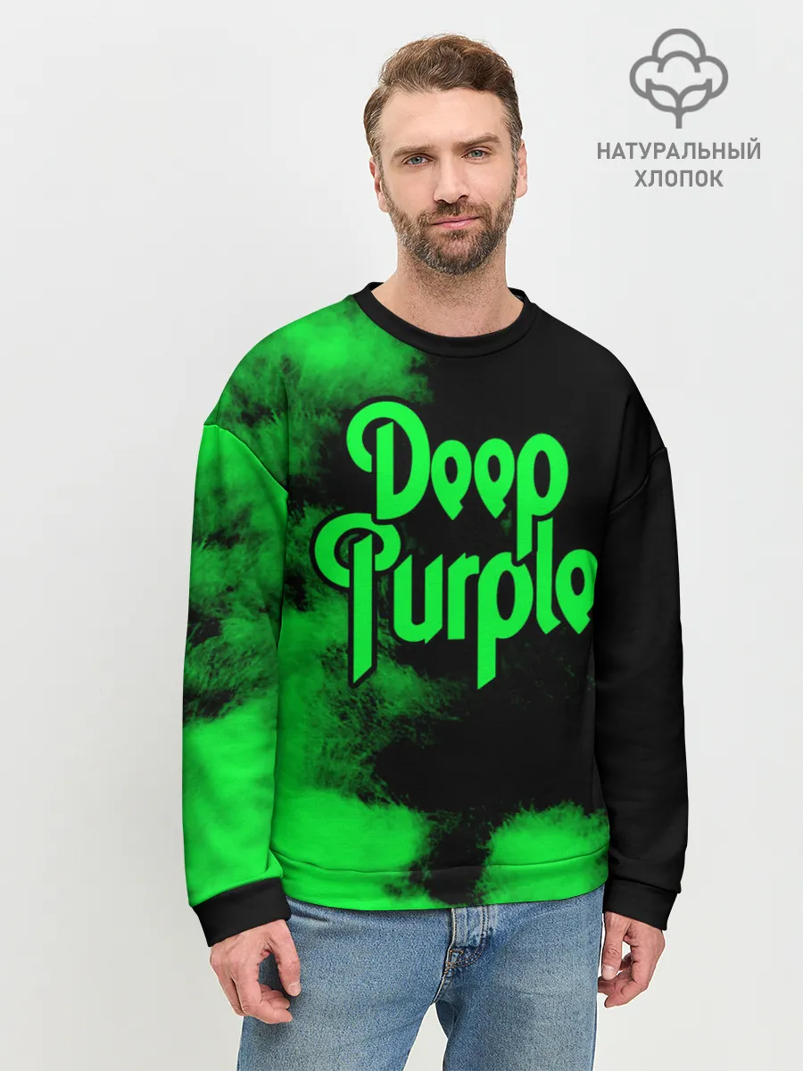 Мужской свитшот базовый / Deep Purple