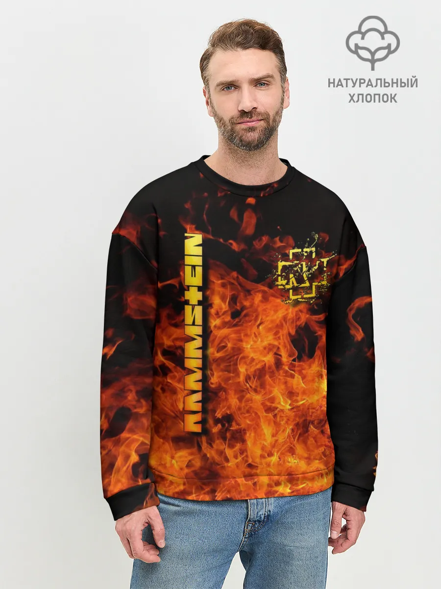 Мужской свитшот базовый / RAMMSTEIN