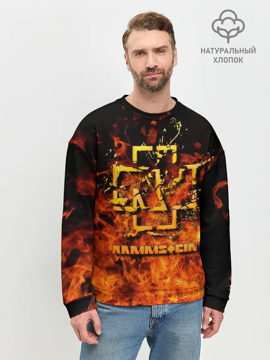 Мужской свитшот базовый / RAMMSTEIN