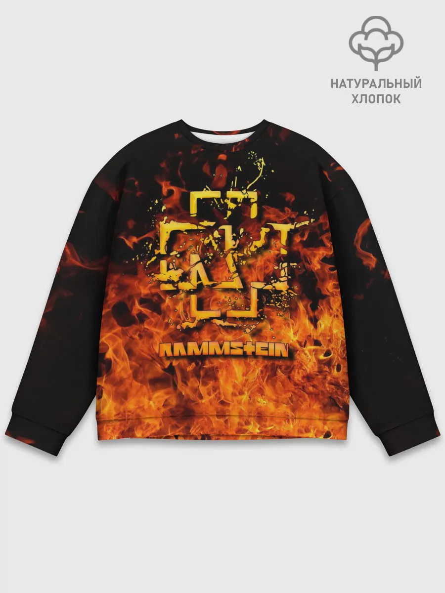 Мужской свитшот базовый / RAMMSTEIN