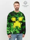 Мужской свитшот базовый / Minecraft / Майнкрафт