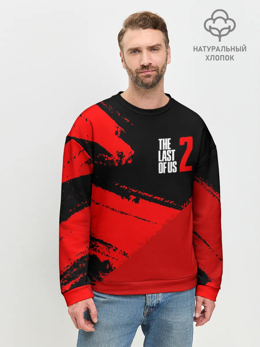 Мужской свитшот базовый / THE LAST OF US 2 / ОДНИ ИЗ НАС