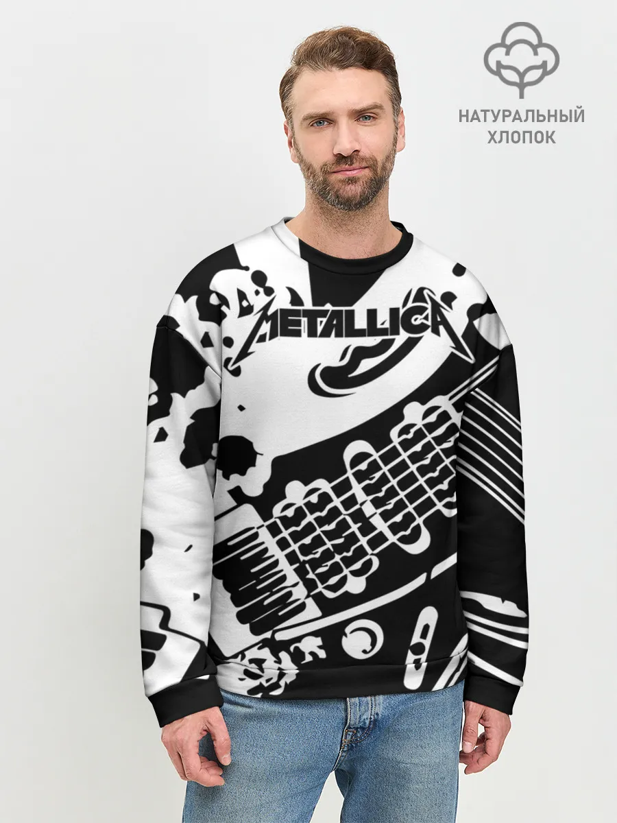 Мужской свитшот базовый / Metallica