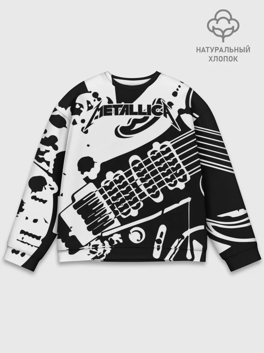 Мужской свитшот базовый / Metallica