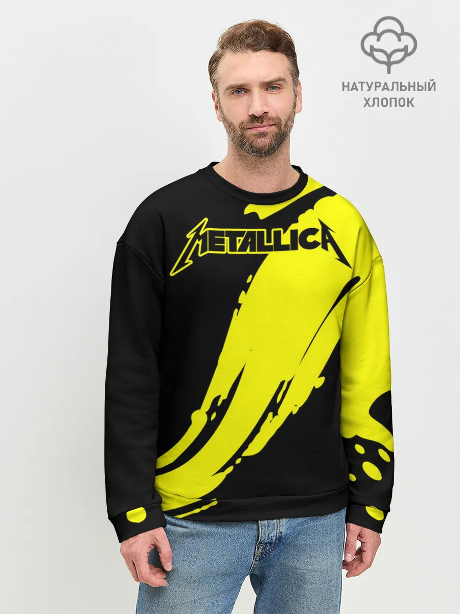 Мужской свитшот базовый / Metallica