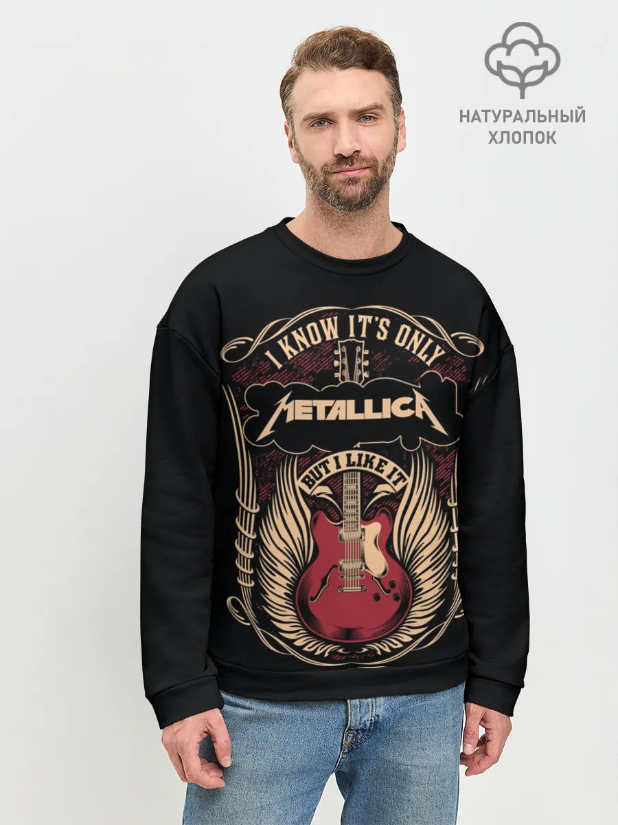 Мужской свитшот базовый / Metallica
