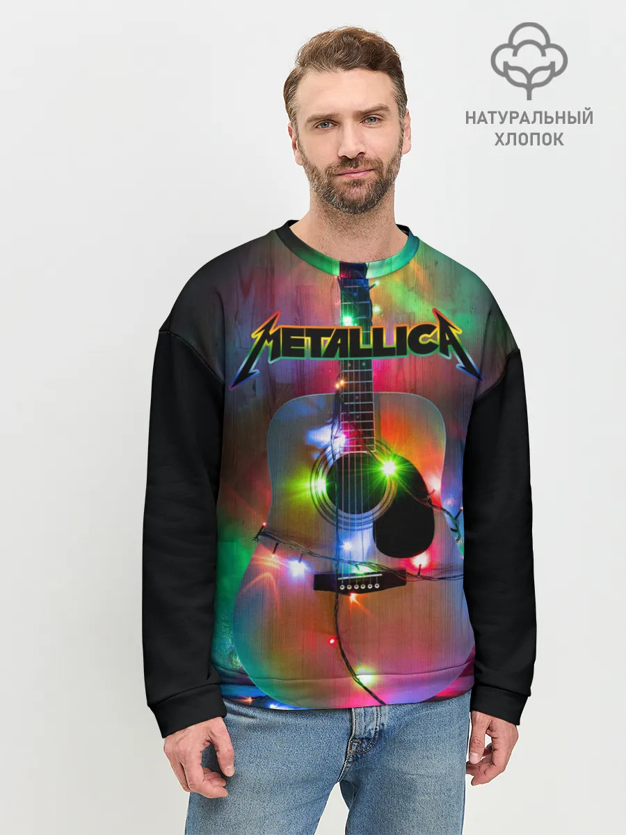 Мужской свитшот базовый / Metallica