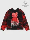 Мужской свитшот базовый / ROBLOX PIGGY - СВИНКА ПИГГИ