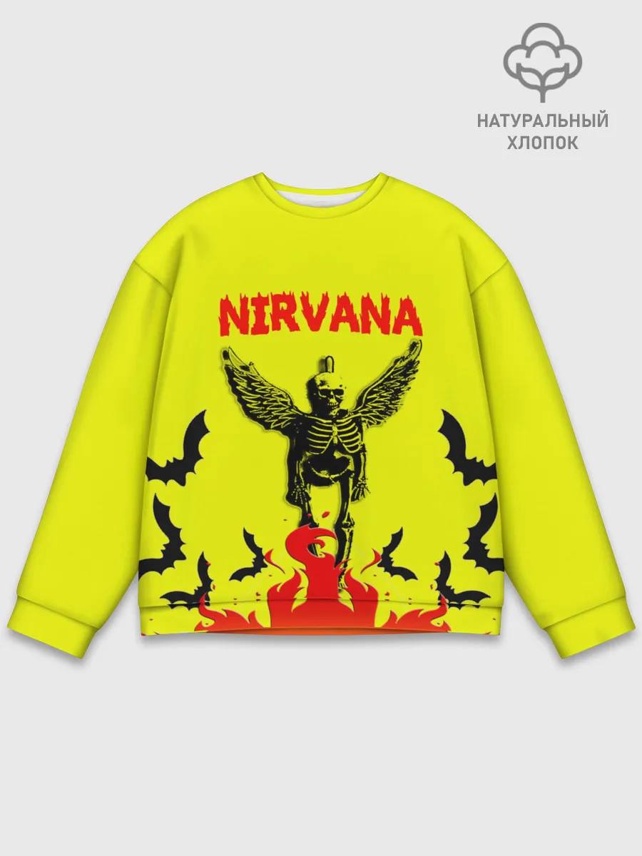 Мужской свитшот базовый / NIRVANA