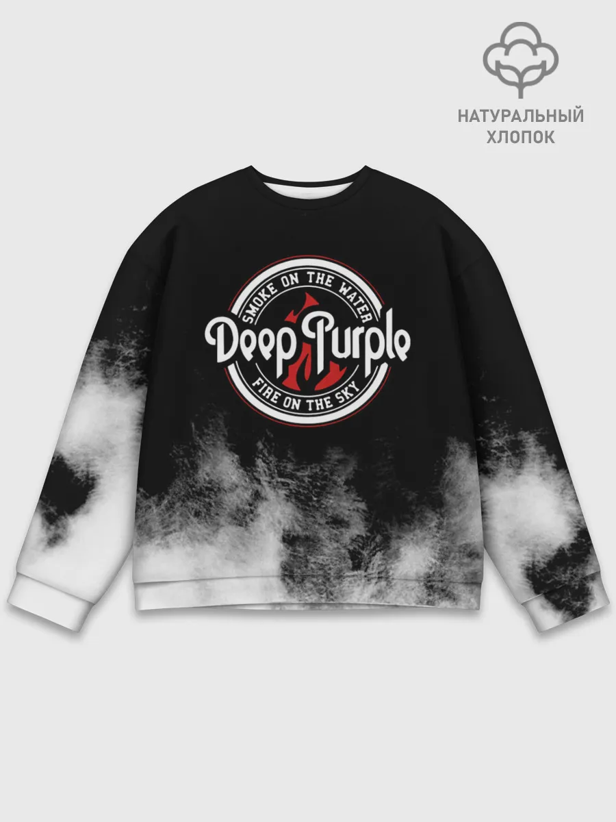 Мужской свитшот базовый / Deep Purple