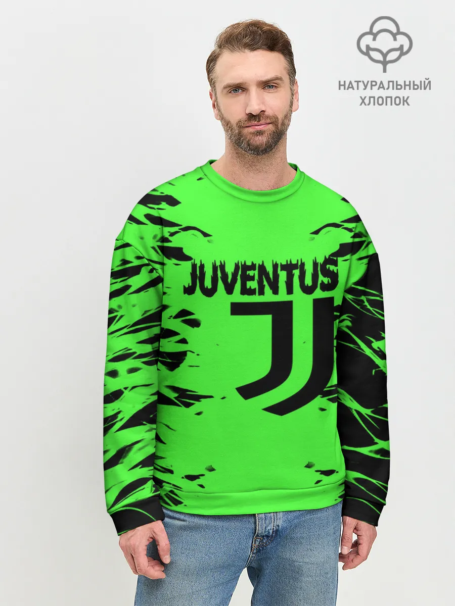 Мужской свитшот базовый / JUVENTUS