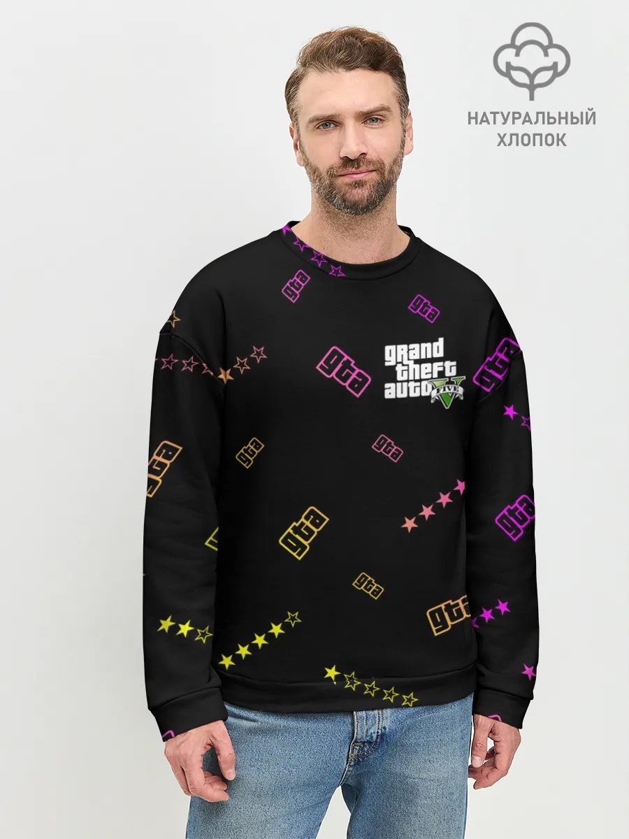 Мужской свитшот базовый / GTA 5 / ГТА 5
