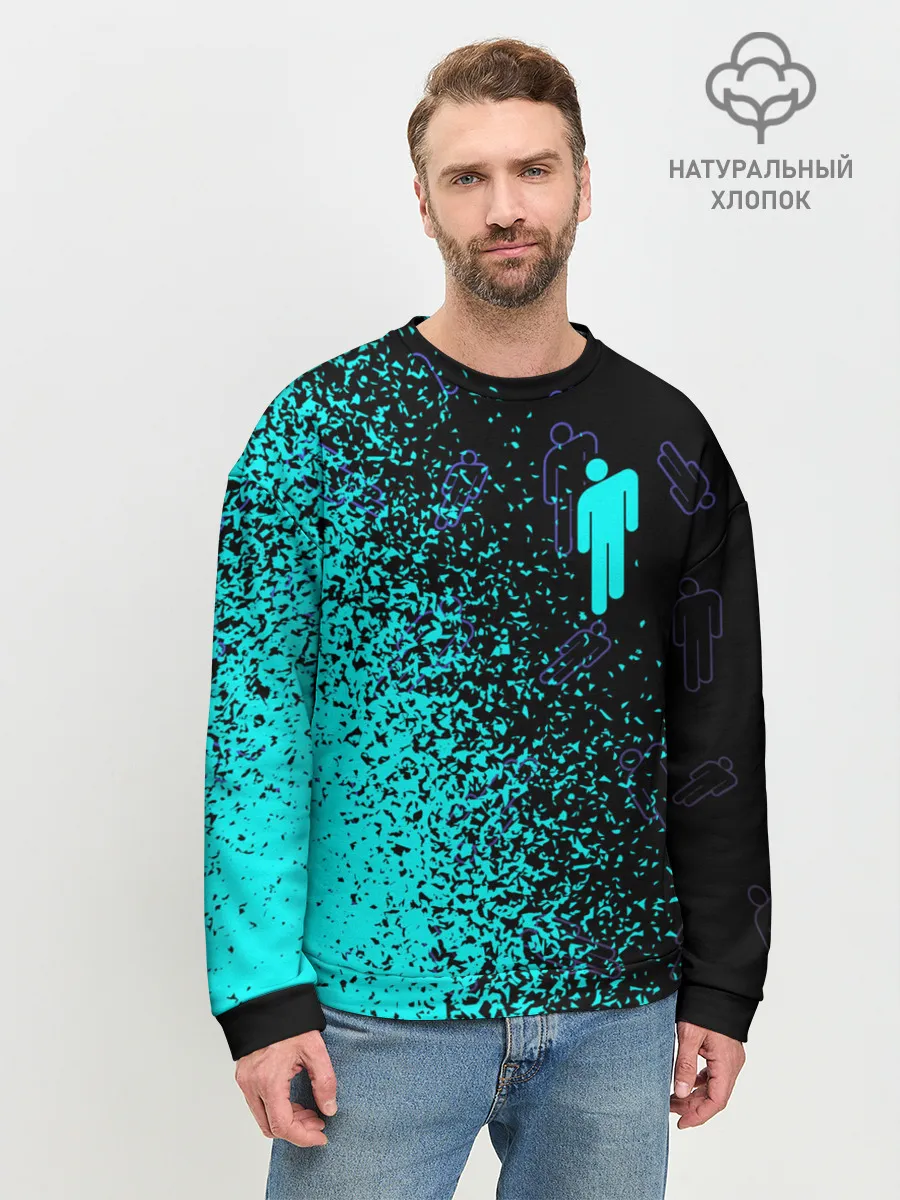 Мужской свитшот базовый / BILLIE EILISH / БИЛЛИ АЙЛИШ